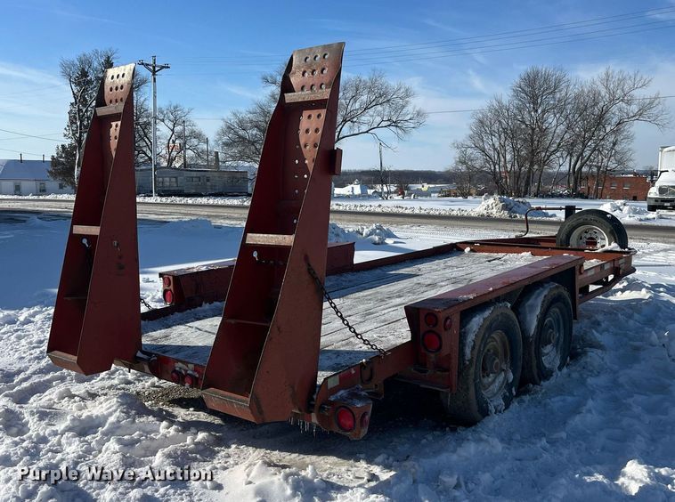 image for item LD9297 2003 Belshe Industries WB12 equipment trailer