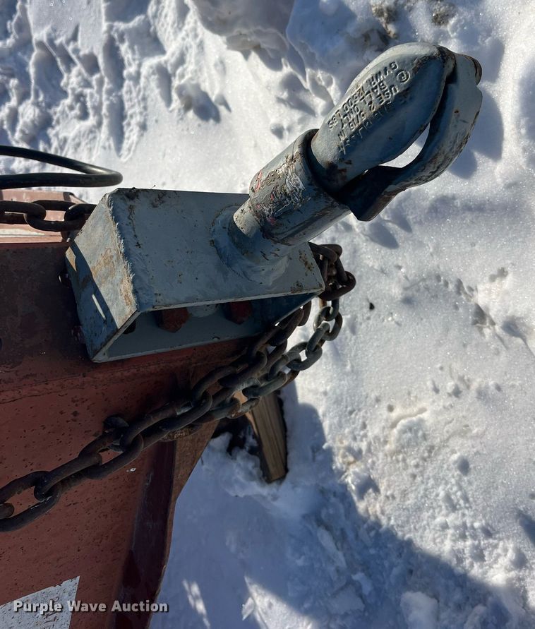 image for item LD9297 2003 Belshe Industries WB12 equipment trailer