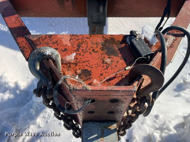 image for item LD9297 2003 Belshe Industries WB12 equipment trailer