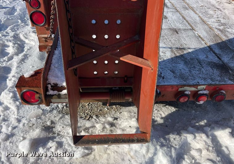 image for item LD9297 2003 Belshe Industries WB12 equipment trailer