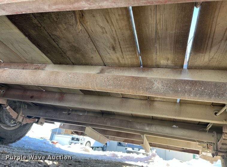 image for item LD9297 2003 Belshe Industries WB12 equipment trailer