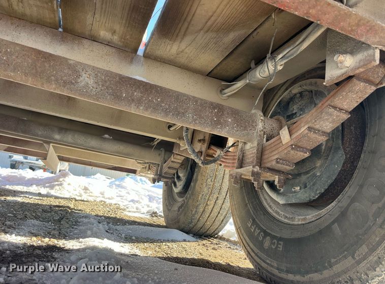 image for item LD9297 2003 Belshe Industries WB12 equipment trailer