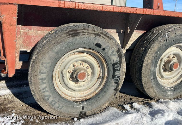 image for item LD9297 2003 Belshe Industries WB12 equipment trailer