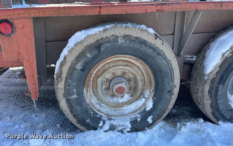 image for item LD9297 2003 Belshe Industries WB12 equipment trailer