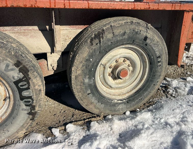 image for item LD9297 2003 Belshe Industries WB12 equipment trailer