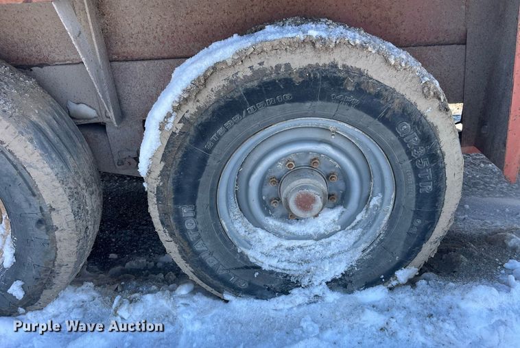 image for item LD9297 2003 Belshe Industries WB12 equipment trailer