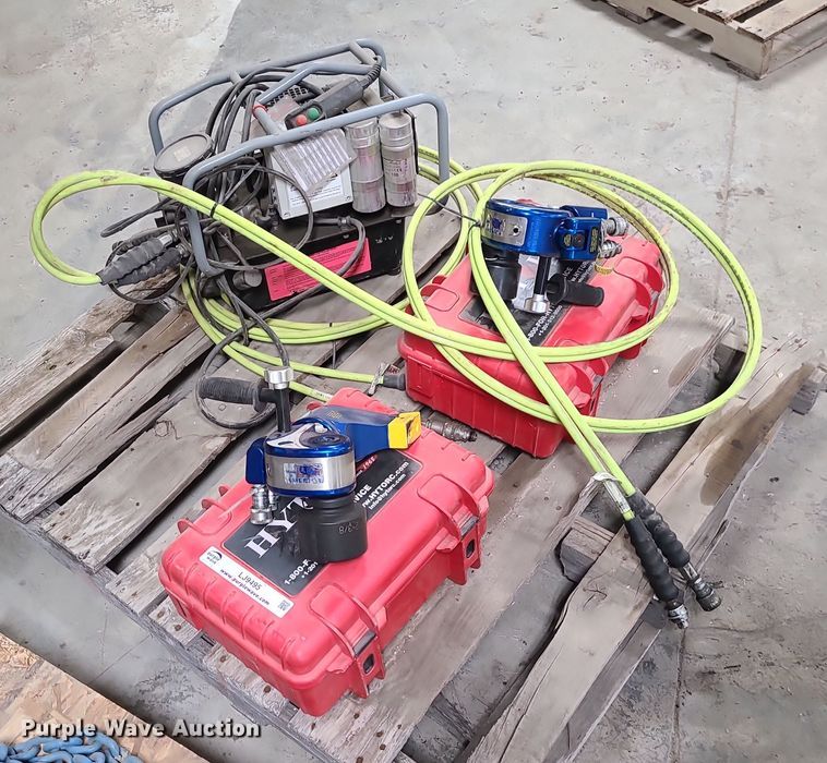 image for item LJ9495 (2) Hytorc hydraulic torque wrenches