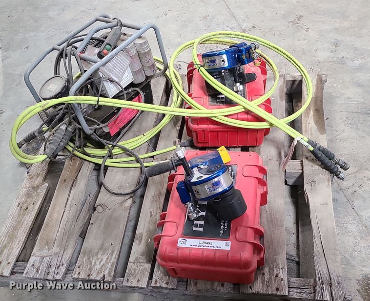 image for item LJ9495 (2) Hytorc hydraulic torque wrenches