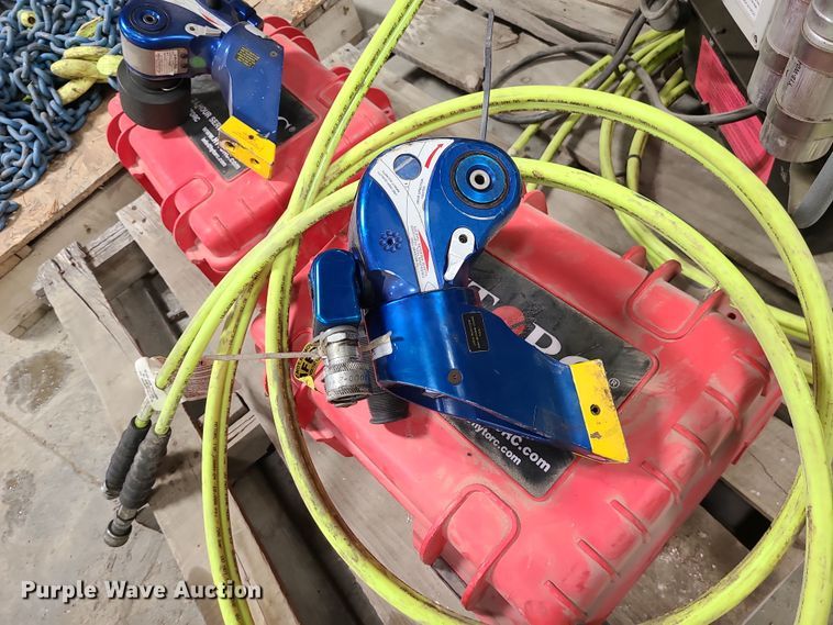 image for item LJ9495 (2) Hytorc hydraulic torque wrenches