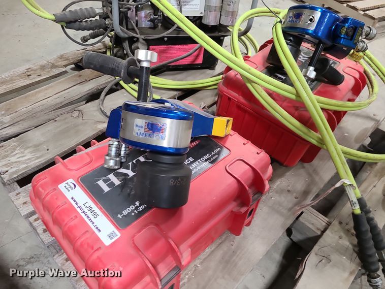 image for item LJ9495 (2) Hytorc hydraulic torque wrenches