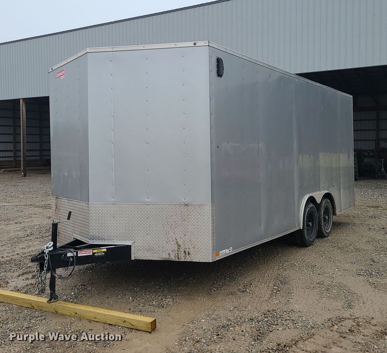 image for item LJ9496 2022 Carry-On enclosed cargo trailer