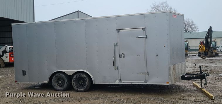 image for item LJ9496 2022 Carry-On enclosed cargo trailer