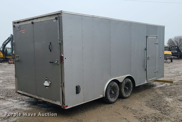 image for item LJ9496 2022 Carry-On enclosed cargo trailer