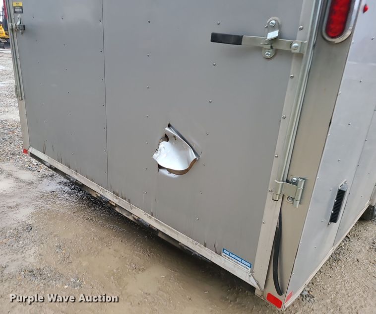 image for item LJ9496 2022 Carry-On enclosed cargo trailer