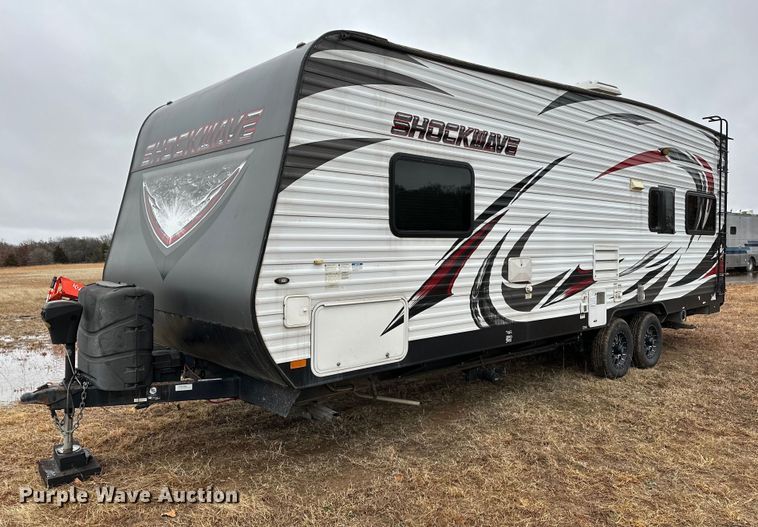 image for item LK9747 2017 Forest River T24FQMX  toy hauler camper