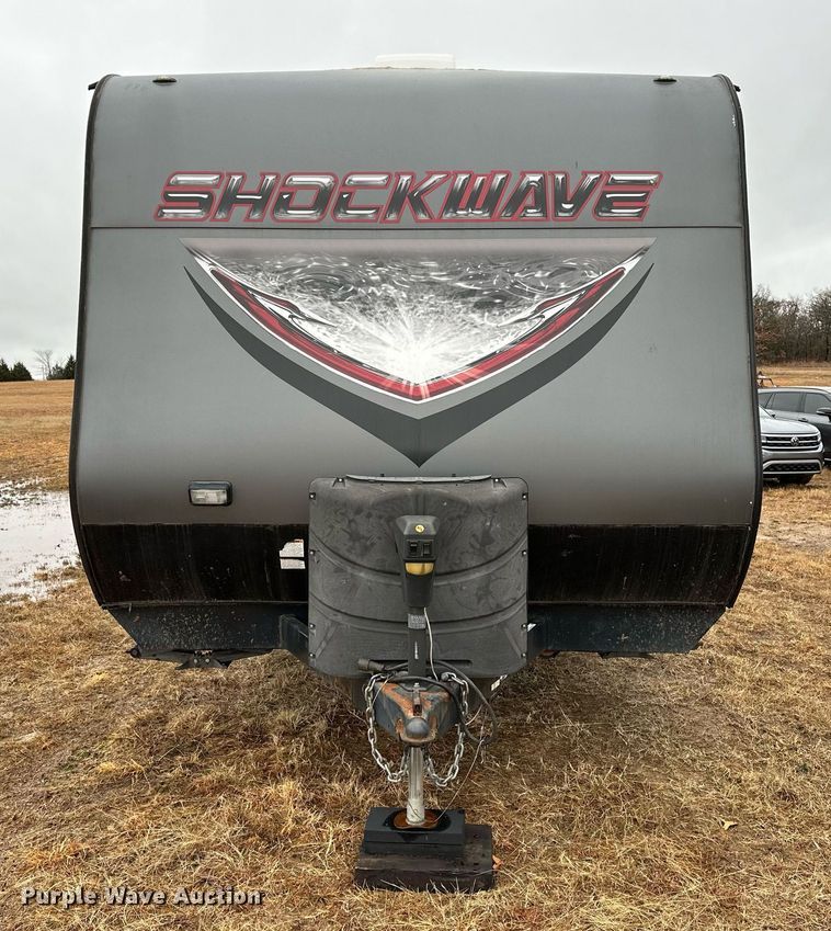 image for item LK9747 2017 Forest River T24FQMX  toy hauler camper