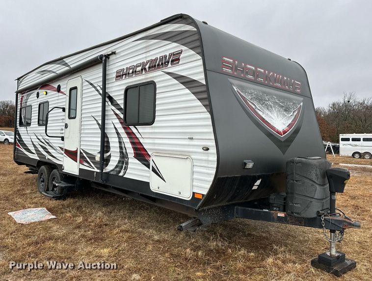 image for item LK9747 2017 Forest River T24FQMX  toy hauler camper