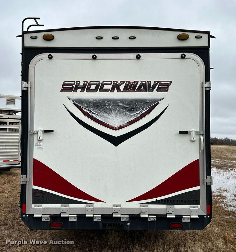 image for item LK9747 2017 Forest River T24FQMX  toy hauler camper