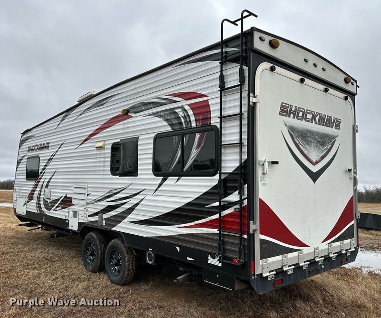 image for item LK9747 2017 Forest River T24FQMX  toy hauler camper