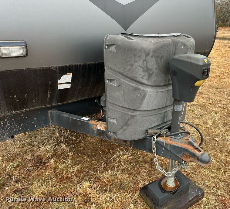 image for item LK9747 2017 Forest River T24FQMX  toy hauler camper