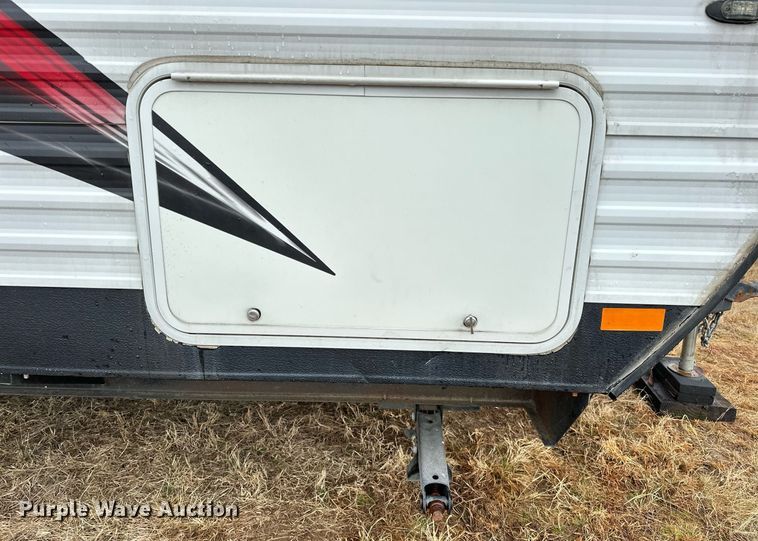 image for item LK9747 2017 Forest River T24FQMX  toy hauler camper