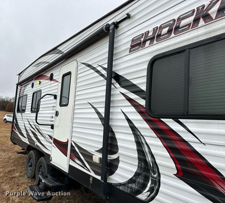 image for item LK9747 2017 Forest River T24FQMX  toy hauler camper