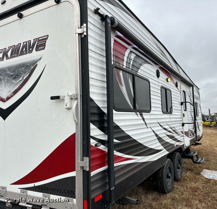 image for item LK9747 2017 Forest River T24FQMX  toy hauler camper