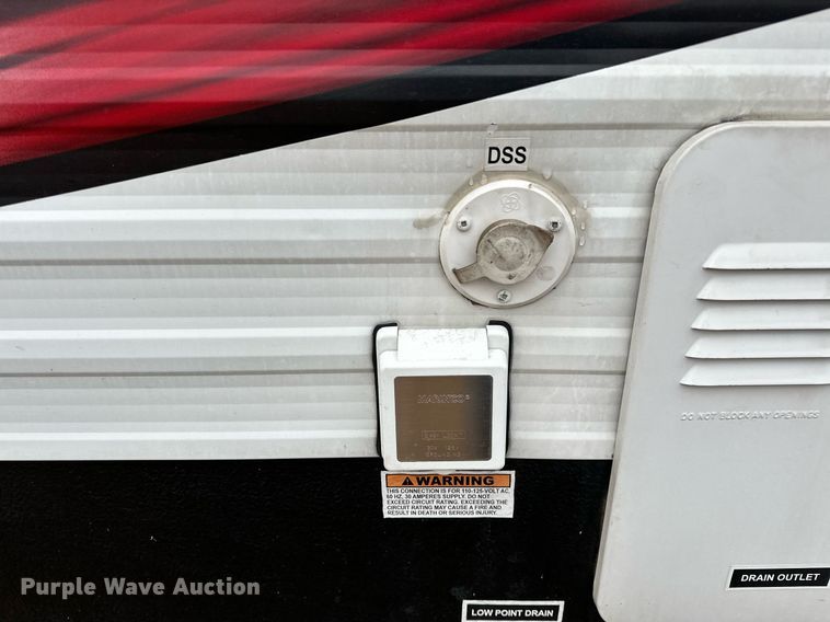 image for item LK9747 2017 Forest River T24FQMX  toy hauler camper