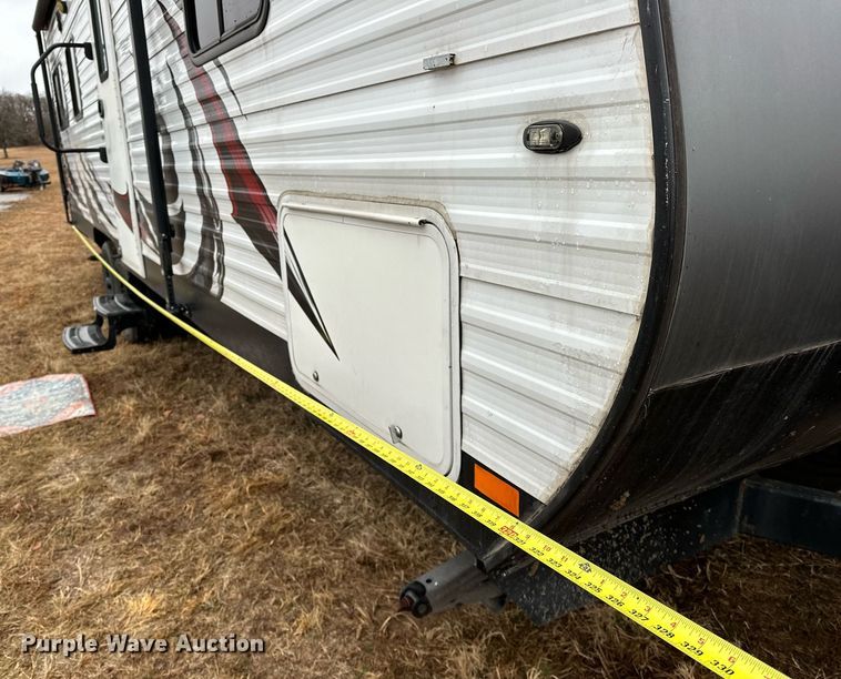 image for item LK9747 2017 Forest River T24FQMX  toy hauler camper