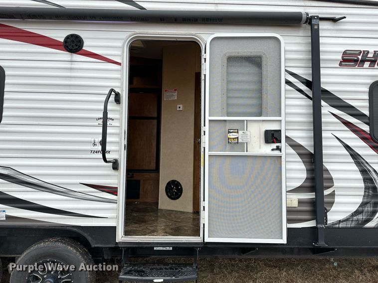 image for item LK9747 2017 Forest River T24FQMX  toy hauler camper