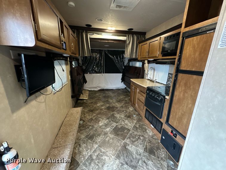 image for item LK9747 2017 Forest River T24FQMX  toy hauler camper