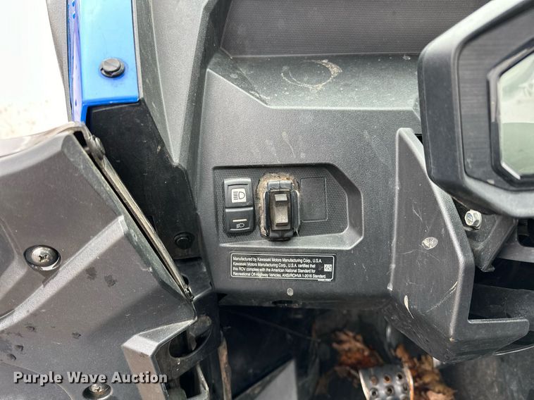 image for item LK9748 2021 Kawasaki KRX 1000 utility vehicle