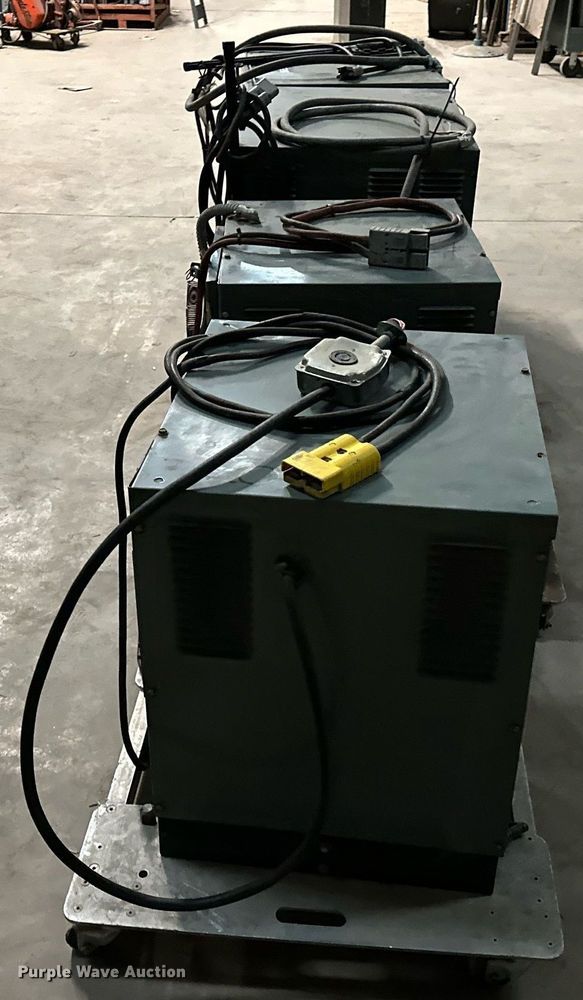 image for item LK9760 (4) Hobart forklift battery chargers 