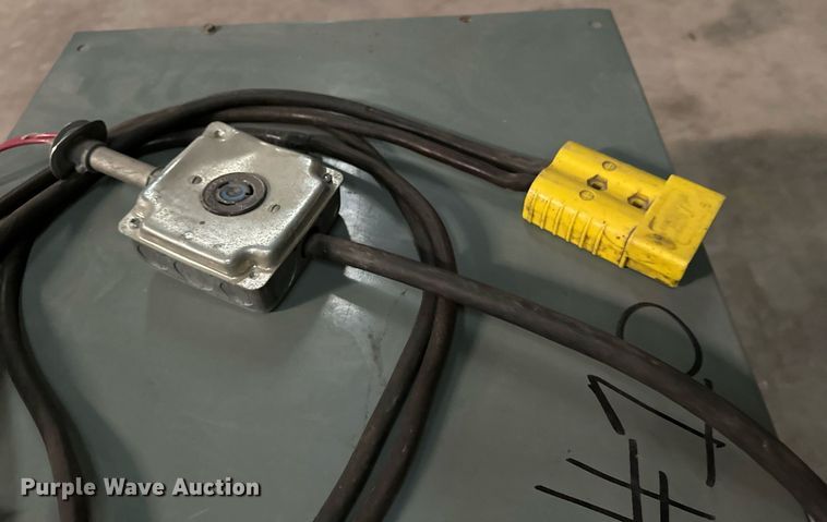 image for item LK9760 (4) Hobart forklift battery chargers 