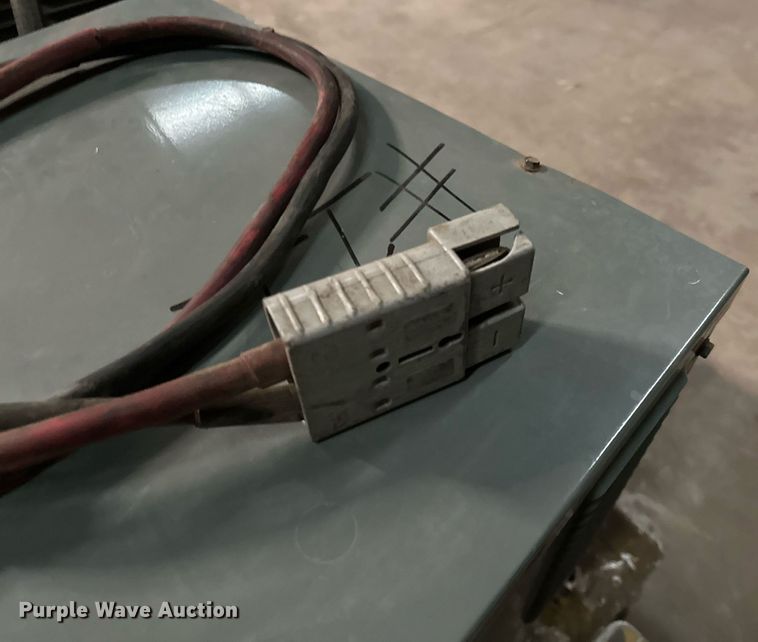 image for item LK9760 (4) Hobart forklift battery chargers 