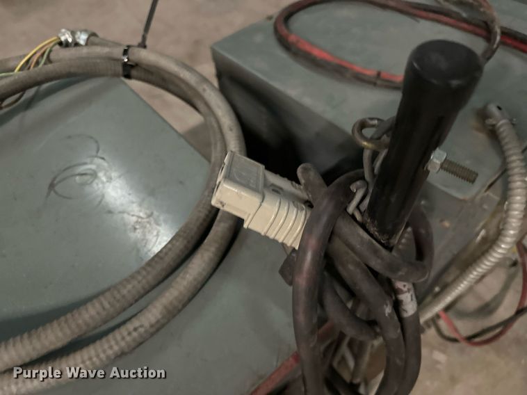 image for item LK9760 (4) Hobart forklift battery chargers 