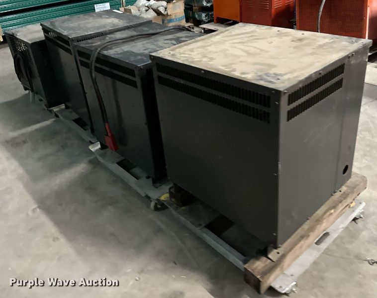 image for item LK9761 (4) forklift battery chargers 