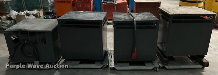 image for item LK9761 (4) forklift battery chargers 