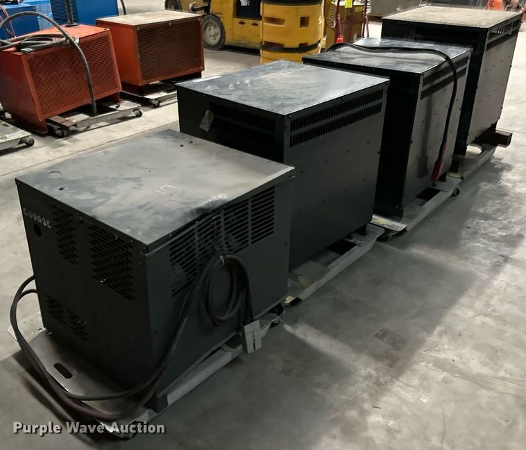 image for item LK9761 (4) forklift battery chargers 