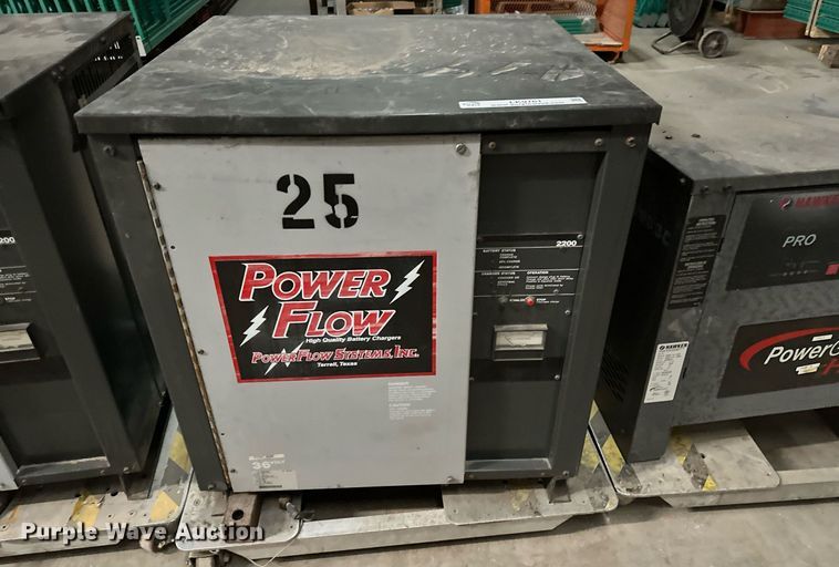 image for item LK9761 (4) forklift battery chargers 