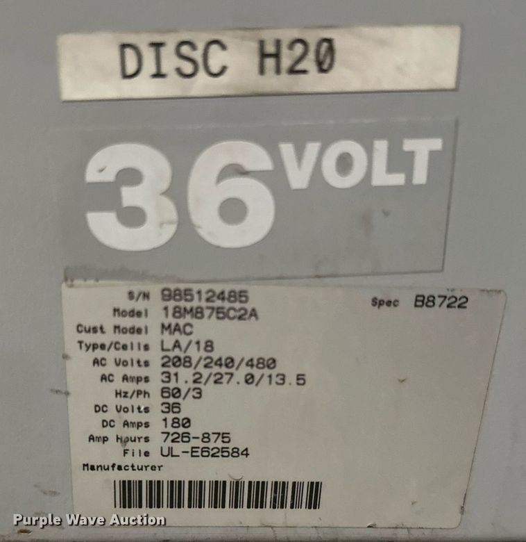 image for item LK9761 (4) forklift battery chargers 