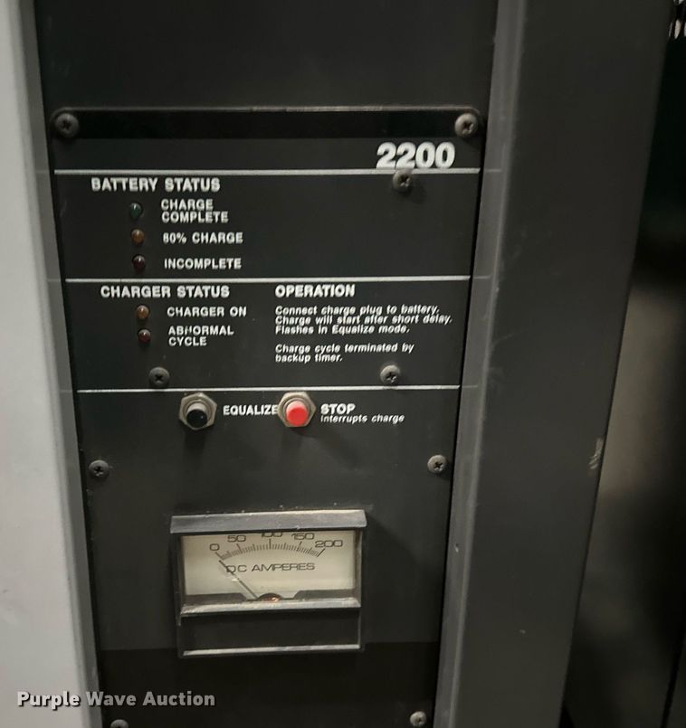 image for item LK9761 (4) forklift battery chargers 