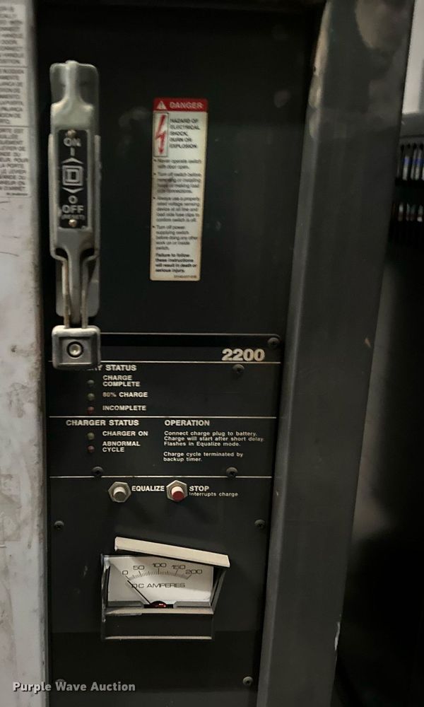 image for item LK9761 (4) forklift battery chargers 