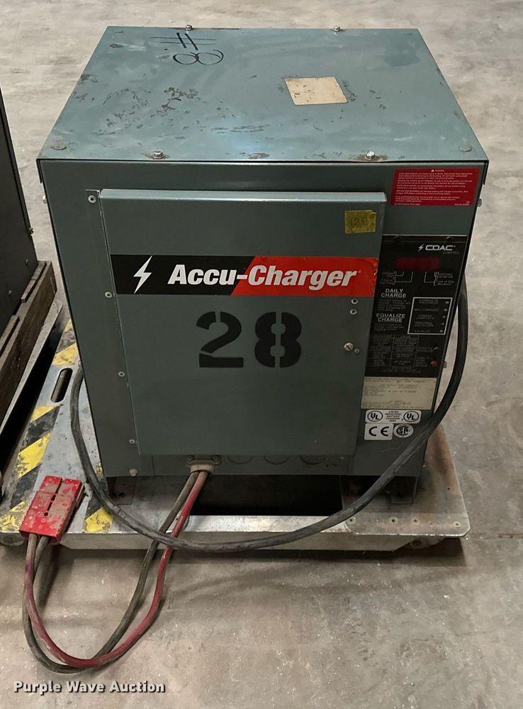 image for item LK9762 (3) forklift battery chargers 