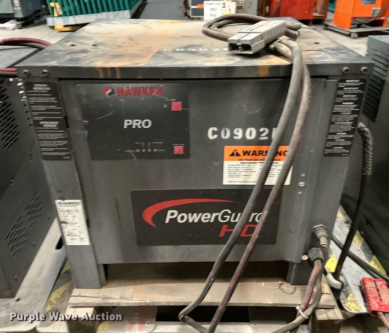 image for item LK9762 (3) forklift battery chargers 