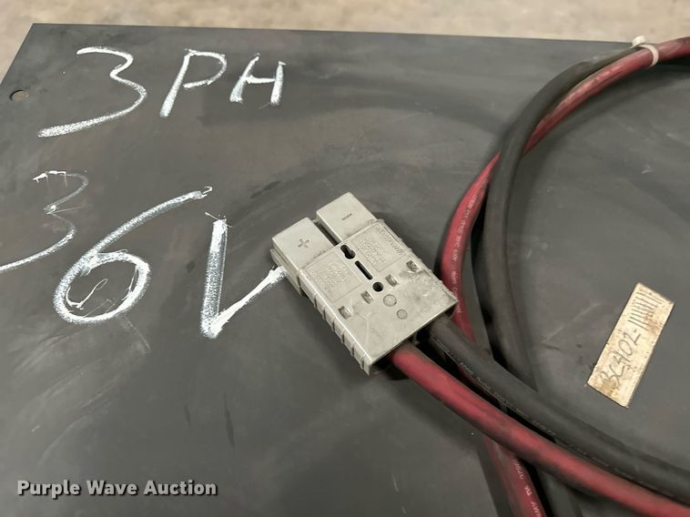 image for item LK9762 (3) forklift battery chargers 