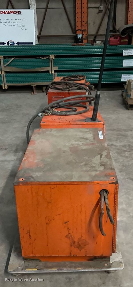 image for item LK9763 (4) forklift battery chargers 