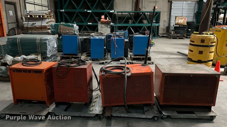 image for item LK9763 (4) forklift battery chargers 