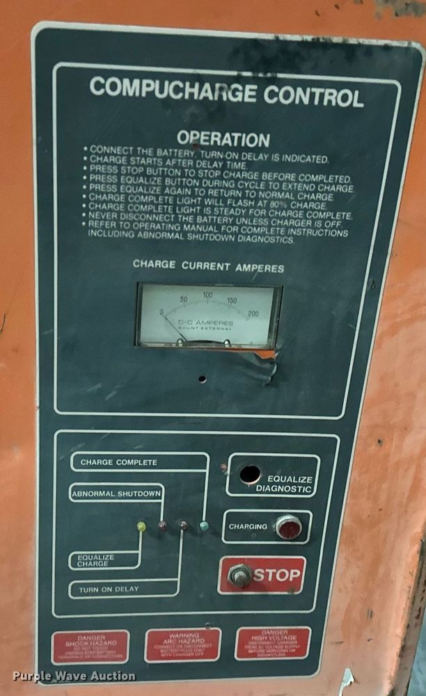 image for item LK9763 (4) forklift battery chargers 
