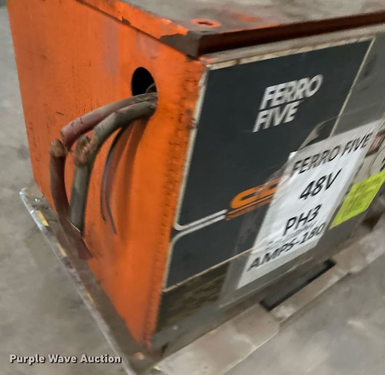 image for item LK9763 (4) forklift battery chargers 